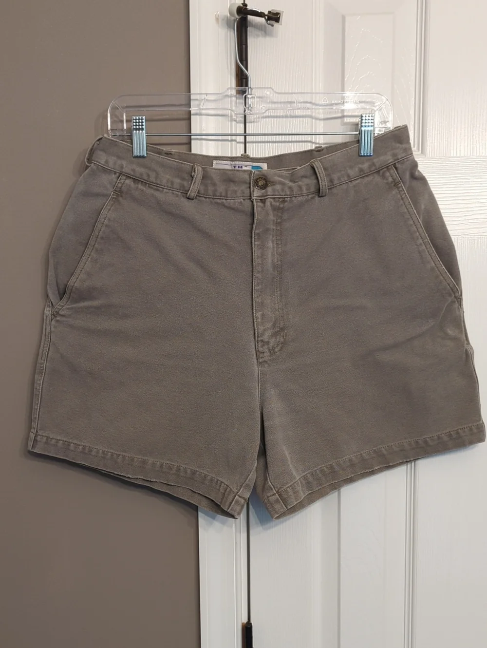 Vintage The North Face Beige Cotton Men's Shorts